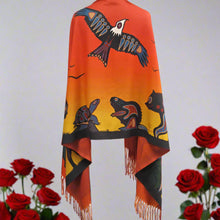 Load image into Gallery viewer, Eco Shawls - Seven Grandfather Teachings