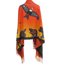 Load image into Gallery viewer, Eco Shawls - Seven Grandfather Teachings