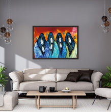 Load image into Gallery viewer, ART Framed Canvas - Tabacco Women Limited Edition