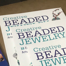 Load image into Gallery viewer, Soft Covered Book - Creative Beaded Jewelry