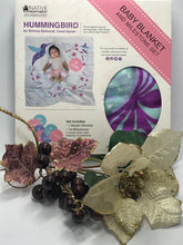 Load image into Gallery viewer, Baby Blanket & Milestone Set - Hummingbird