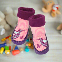 Load image into Gallery viewer, Baby Booties - Hummingbird