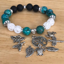 Load image into Gallery viewer, Mocs N More Totem Bracelets - Green Howilite