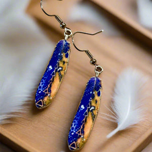 NEW Mocs N More Earrings -Tribal Feathers Messenger