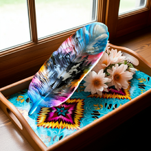 Load image into Gallery viewer, Feather Tray - Wolf Moon