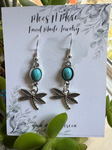 Mocs N More Earrings - Beautiful Dragonfly