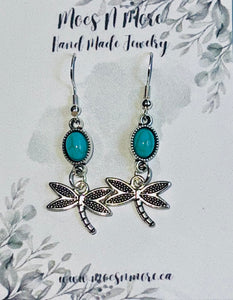 Mocs N More Earrings - Beautiful Dragonfly