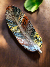 Load image into Gallery viewer, Feather Tray - Tribal Feather