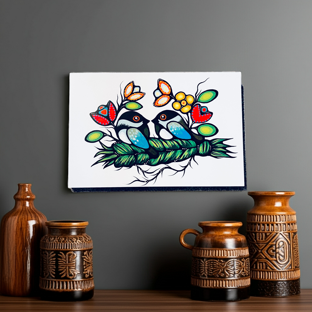 NEW Home Decor - Chickadee Prayers