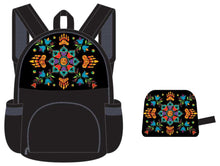 Load image into Gallery viewer, Foldable Indigenous Designed Backpacks - Revelation