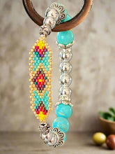 Load image into Gallery viewer, Mocs N More Totem Bracelets - Beaded Turquoise