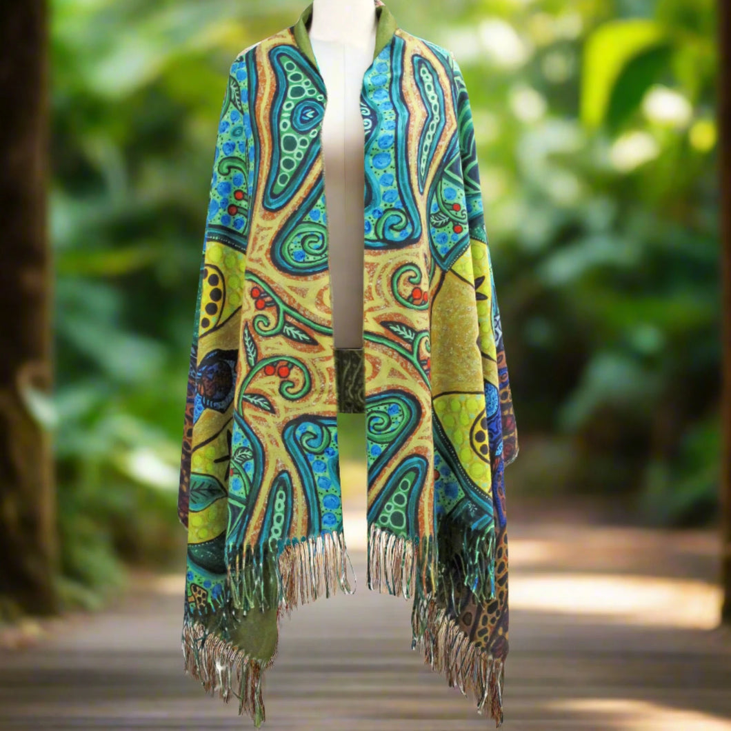 Eco Shawls - Strong Earth Woman