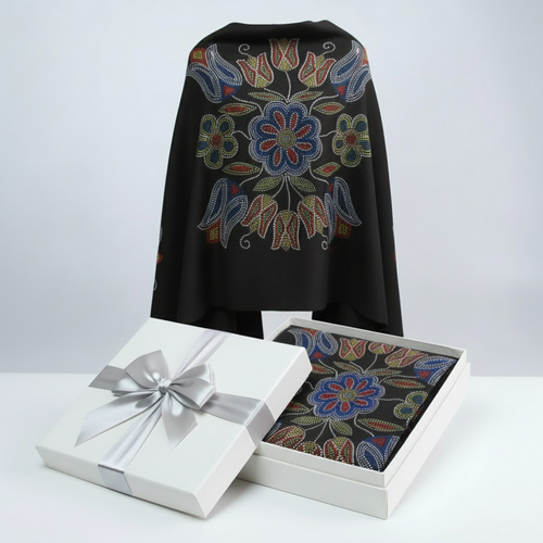 Eco Shawls - Silver Threads