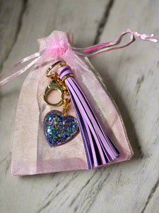 Mocs N More - Brilliant Heart Keychains or Purse Tassels