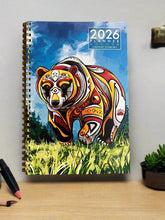 Load image into Gallery viewer, Weekly Planners - Spirit Bear 2026