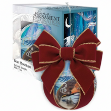Load image into Gallery viewer, New Indigenous Glass Ornaments - Bear Mountain