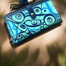 Load image into Gallery viewer, Smartphone Cross Body Bag - Orca Song