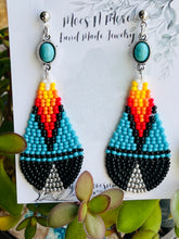 Load image into Gallery viewer, Mocs N More Earrings - A Little Bit of Turquoise