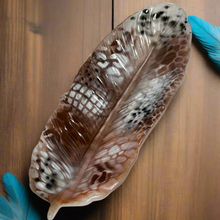 Load image into Gallery viewer, Feather Tray - Spotted Feather