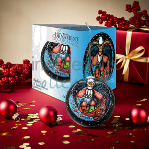 New Indigenous Glass Ornaments - Blessed