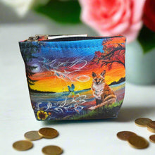 Load image into Gallery viewer, New Canvas Coin Purse - Daytime Dreamer