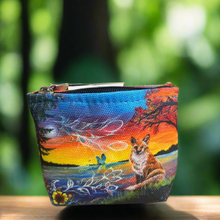 Load image into Gallery viewer, New Canvas Coin Purse - Daytime Dreamer