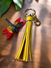 Load image into Gallery viewer, Mocs N More - Red Dragonfly Keychain