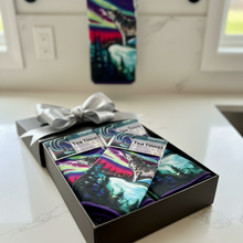 Load image into Gallery viewer, Tea Towels- Sky Dance Wolf Song