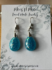 Mocs N More Earrings - Turquoise Teardrop