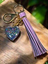 Load image into Gallery viewer, Mocs N More - Brilliant Heart Keychains or Purse Tassels