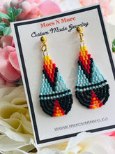 Load image into Gallery viewer, Mocs N More Earrings -  Sunrise Earrings