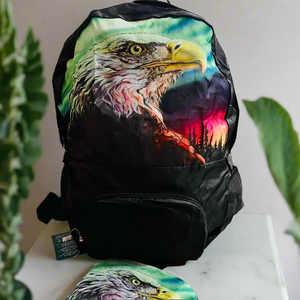 Foldable Indigenous Designed Backpacks - Sacred Messenger