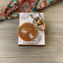 Load image into Gallery viewer, NEW Mocs N More - Tree of Life Gold Keychain