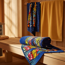 Load image into Gallery viewer, Bath Towels - Bringing Good Medicine