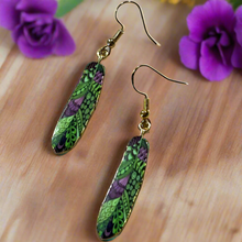 Load image into Gallery viewer, NEW Mocs N More Earrings -Tribal Feathers Warrior Woman