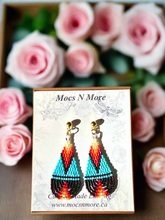 Load image into Gallery viewer, Mocs N More Earrings -  Sunrise Earrings