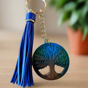 NEW Mocs N More - Tree of Life Keychain or Purse Tassel