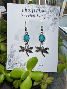 Mocs N More Earrings - Beautiful Dragonfly