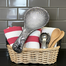 Load image into Gallery viewer, NEW Spoon Rest - Silver Feather