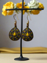 Load image into Gallery viewer, Mocs N More Earrings - Yellow Sunrise