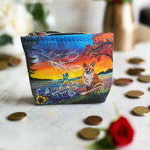 Load image into Gallery viewer, New Canvas Coin Purse - Daytime Dreamer