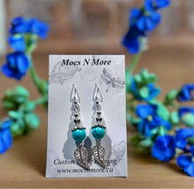 Load image into Gallery viewer, NEW Mocs N More - Turquoise and Silver