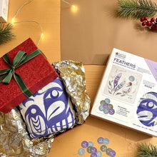 Load image into Gallery viewer, Baby Blanket &amp; Milestone Set - Feathers