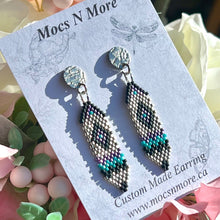 Load image into Gallery viewer, NEW Mocs N More Earrings - Silver Feather