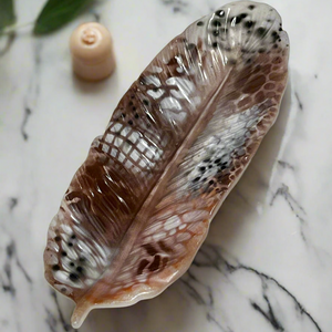 Feather Tray - Spotted Feather