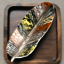 Load image into Gallery viewer, Feather Tray - Tribal Feather