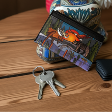 Load image into Gallery viewer, New Zippered Card Wallet - All My Relatives