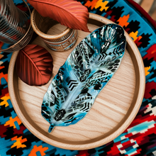 Load image into Gallery viewer, Feather Tray - Blue Sky