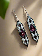 Load image into Gallery viewer, NEW Mocs N More Earrings - Feather Diamond