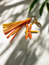 Load image into Gallery viewer, MEW Mocs N More - Orange Dragonfly Keychain